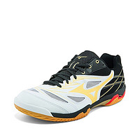 Mizuno 美津浓 男士缓震透气羽毛球鞋WAVE FANG NX上新 50/白色/黑色 42.5