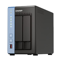 QNAP 威联通 NAS TS-264C-4G 两盘位四核心 私有云存储 服务器