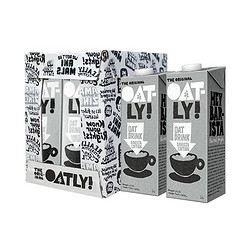 OATLY 噢麦力 瑞典品牌进口 OATLY噢麦力咖啡大师燕麦饮咖啡伴侣植物蛋白饮料(不含牛奶和动物脂肪)  1L*6 整箱装