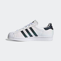 adidas 阿迪达斯 官网三叶草SUPERSTAR W女子贝壳头板鞋H04237 白/黑 38.5(235mm)