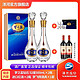 YANGHE 洋河 梦之蓝钻石版52度500mL*2瓶+红酒*2+梦之蓝酒具