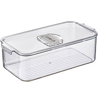 SP 冰箱收纳盒抽屉式放蔬菜专用整理神器透气水果保鲜盒透明塑料带盖