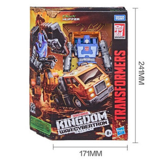 孩之宝(Hasbro)变形金刚 Transformers 男孩女孩玩具手办玩具车模型生日礼物 决战塞伯坦王国加强级系列 鲁莽F0675