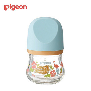 PLUS会员：Pigeon 贝亲 自然实感 宽口径臻宝奶瓶 80ml