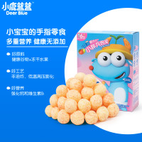 小鹿蓝蓝 满减6月宝宝零食无添加盐谷物冻干水果辅食