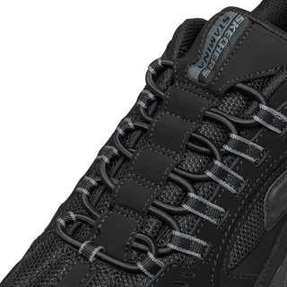 Skechers斯凯奇秋冬时尚拼接休闲运动鞋复古百搭厚底户外老爹鞋男