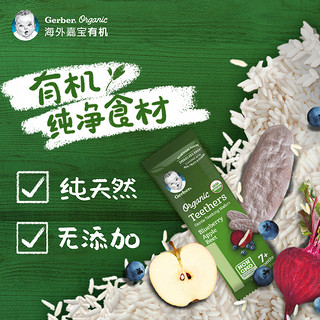 Gerber 嘉宝 宝宝辅食磨牙米饼 48g