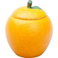 容山堂  陶瓷金桔茶叶罐 150ml 橙桔