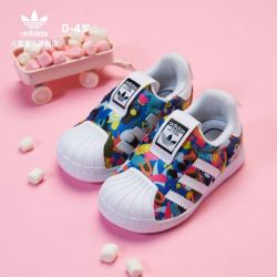 adidas 阿迪达斯 婴儿一脚蹬学步鞋