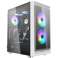 Great Wall 长城 魔镜 M22W ATX机箱 侧透 白色