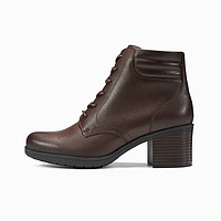 Clarks 其乐 女士踝靴 261460854 红褐色 35