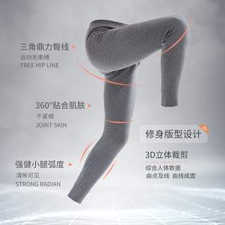 七匹狼男士秋裤纯棉薄款秋冬季保暖裤男款内穿线裤中老年宽松棉裤