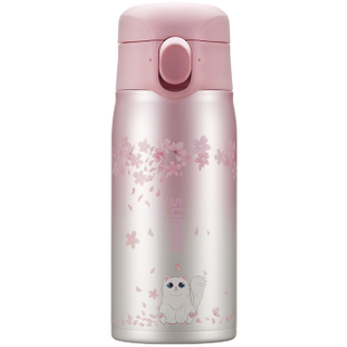 SUPOR 苏泊尔 保温轻量杯  320ml 樱花