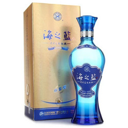 YANGHE 洋河 国美自营 洋河52度海之蓝绵柔型白酒480ml 新老包装随机发放