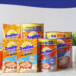 Ovaltine 阿华田 营养多合一 营养麦芽蛋白可可固体饮料 750g