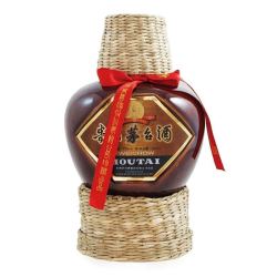 moutai茅台贵州茅台酒巴拿马金奖纪念酒草帽坛装53度500ml6整箱装