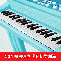 纽奇 钢琴女孩电子琴初学可弹奏宝宝益智3-6周岁音乐玩具圣诞礼物