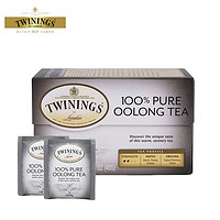 TWININGS 川宁 英国川宁 (TWININGS) 精品乌龙茶 精选红茶 浓醇回甘 进口茶叶袋泡茶包袋装20包*2g