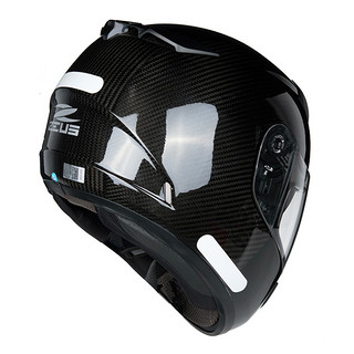 ZEUS 瑞狮 ZS-1200E 摩托车头盔 全盔 碳布色 M码