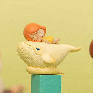 可米生活 白夜童话系列 鲸梦 可爱桌面摆件