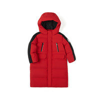 balabala 巴拉巴拉 208421107129-60611 男童羽绒服 中国红 100cm