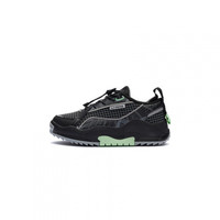 李宁 LI-NING童鞋男大童休闲鞋2021秋新款留白圆头反光低帮运动鞋YM 藏青蓝/标准白 YKCR124-11 0.5(31内长)195mm
