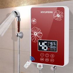 hyundai现代电器即热式电热水器电家用速热小型洗澡免储水淋浴