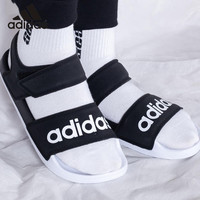 adidas阿迪达斯凉鞋男鞋女鞋2021夏季新款运动鞋轻便透气耐磨魔术贴沙滩鞋休闲拖鞋F35416 F35416/尺码偏小/建议买大一码 36.5