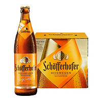 Schoefferhofer 星琥 Schofferhofer）小麦啤酒500ml*12瓶 整箱装 德国原装进口