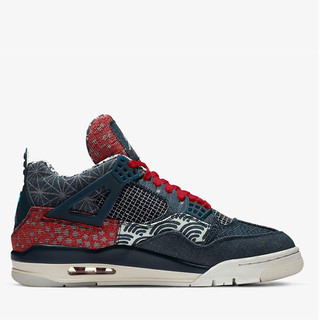 Nike耐克男女鞋Air Jordan 4 AJ4 时尚休闲篮球鞋DC9533-800 CW0898-400 蓝白 42