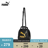 PUMA 彪马 官方 新款休闲小巧印花单肩包 PRIME 078552 黑色-01 OSFA/均码