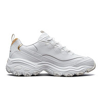 SKECHERS 斯凯奇 D'lites 1.0 男子休闲运动鞋 52676/WGD 白金 40