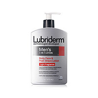 Lubriderm 男士3合1淡香型身体乳 473ml