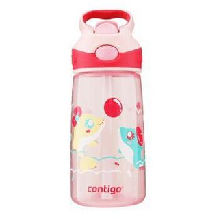 contigo 康迪克 HBC-STR111 儿童吸管塑料水杯 450ml