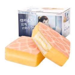 Three Squirrels 三只松鼠 雪芙蕾蛋糕 1000g