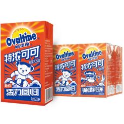 Ovaltine 阿华田 泰迪珍藏麦芽乳饮料特浓可可 250ml*6盒