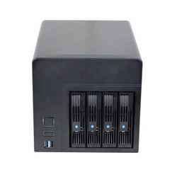 拓普龙4盘位ATX DIY 热插拔迷你存储家用办公电脑服务器mini-itx nas机箱 套餐一：空机箱