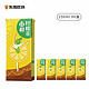 PLUS会员、有券的上：DONGPENG 东鹏 由柑柠檬茶 250ML*6盒