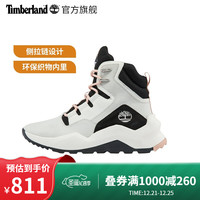 Timberland添柏岚官方女鞋21秋冬新运动户外拉链舒适迈步鞋|A2JT8\/A2JT6 A2JT8W/白粉色 37