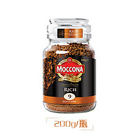 Moccona 摩可纳 冻干无糖速溶黑咖啡  200g