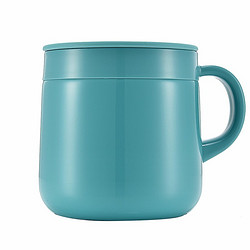 TIGER 虎牌 保温杯不锈钢双层真空保冷杯办公咖啡杯 MCI-A028-A 蓝色280ML