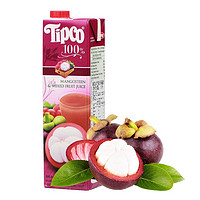 Tipco 泰宝 TIPCO NFC进口果汁饮料 100%山竹复合果汁1L