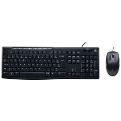 logitech罗技mk200多媒体键鼠套装鼠标键盘套装有线鼠标键盘办公键鼠