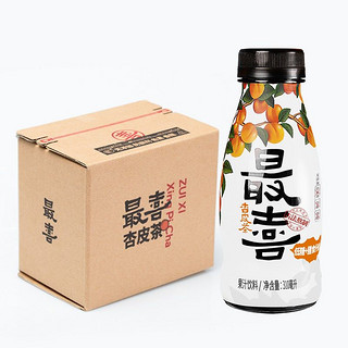 最喜 杏皮茶低糖版 果汁饮料 杏皮水 310ml*6瓶 整箱