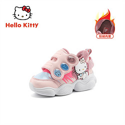 Hello Kitty 凯蒂猫 女童短绒运动鞋