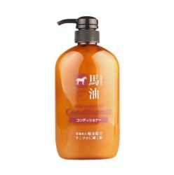 KUMANOYUSHI 熊野油脂 无硅油马油护发素 600ml