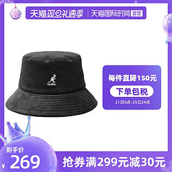 KANGOL kangol袋鼠 男女同款帽子渔夫帽K4228HTBK001