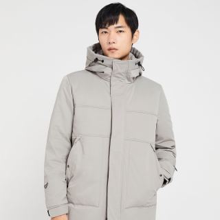 cabbeen卡宾极寒白鸭绒系列男士立领羽绒服3214141008粉紫色xxl