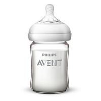 PLUS会员：AVENT 新安怡 自然顺畅系列 婴儿玻璃奶瓶 160ml