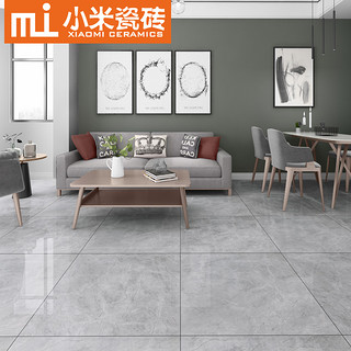 瓷砖灰色通体大理石客厅地砖800x800现代简约新款地板砖DF86005